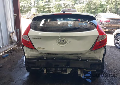 2012 Hyundai Accent Se from USA, damaged, VIN KMHCU5AEXCU014876
